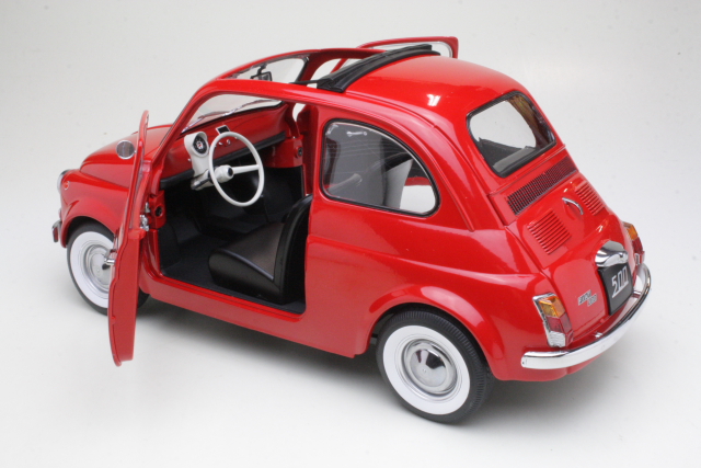 Fiat 500 1968, punainen