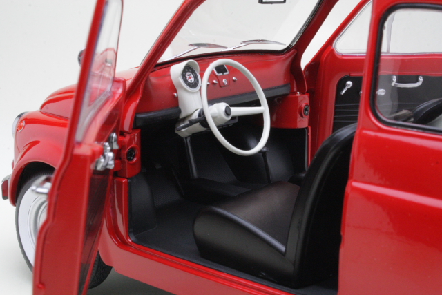 Fiat 500 1968, punainen