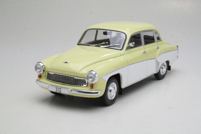 Wartburg 312 1965, yellow/white