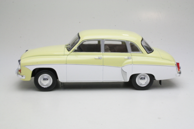 Wartburg 312 1965, keltainen/valkoinen
