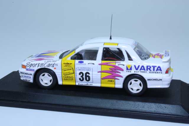 Mitsubishi Galant VR4 "Varta", Sweden 1993, J.Hellman, no.36 - Sulje napsauttamalla kuva