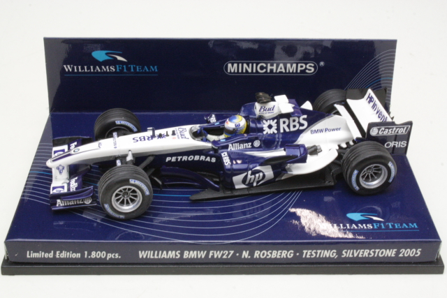 Williams FW27, Test Silverstone 2005, N.Rosberg