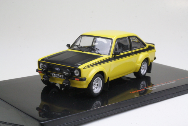 Ford Escort Mk2 RS1800 1976, yellow/black - Sulje napsauttamalla kuva