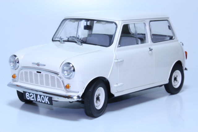 Morris Mini Minor 1959, white - Click Image to Close