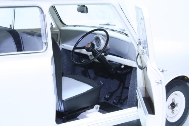 Morris Mini Minor 1959, valkoinen 1:12