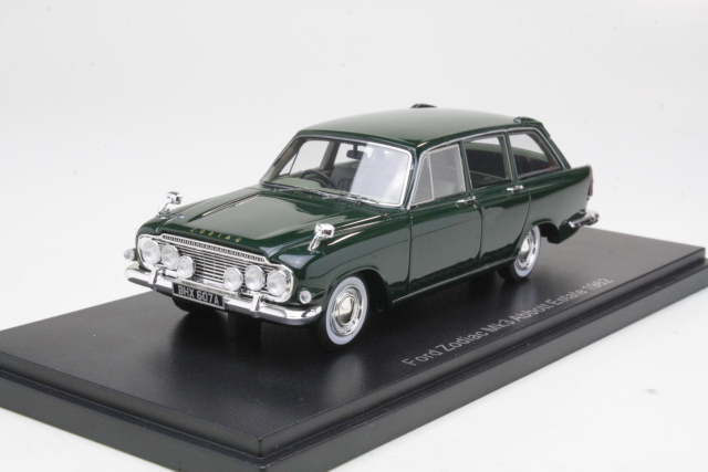 Ford Zodiac Mk3 Abbott Estate 1962, tummanvihreä