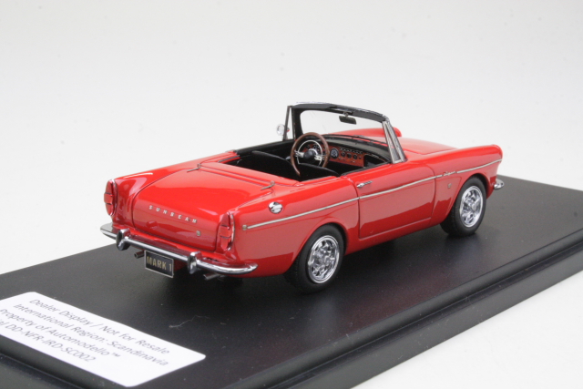 Sunbeam Tiger Mk1 1964, punainen - Sulje napsauttamalla kuva