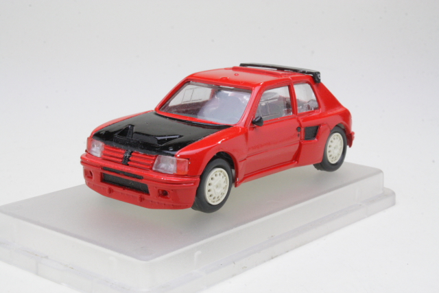 Peugeot 205 T16, punainen - Sulje napsauttamalla kuva