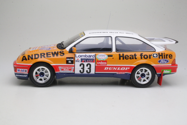 Ford Sierra RS Cosworth, RAC 1989, R.Brookes, no.33 - Click Image to Close
