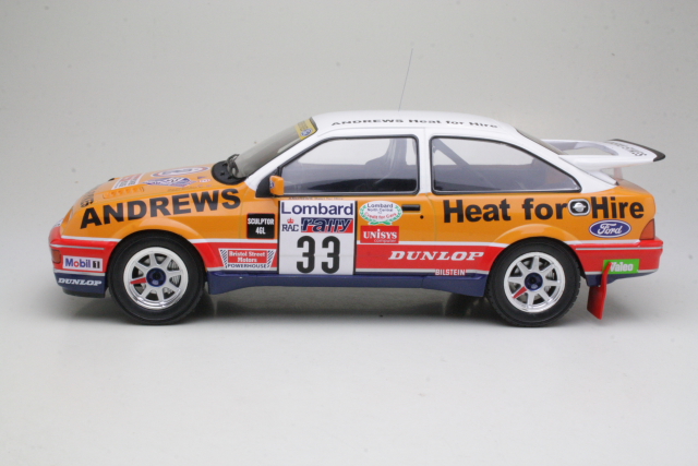 Ford Sierra RS Cosworth, RAC 1989, R.Brookes, no.33