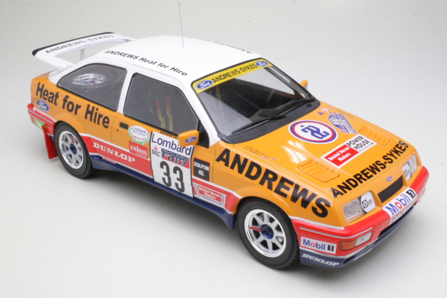 Ford Sierra RS Cosworth, RAC 1989, R.Brookes, no.33 - Click Image to Close