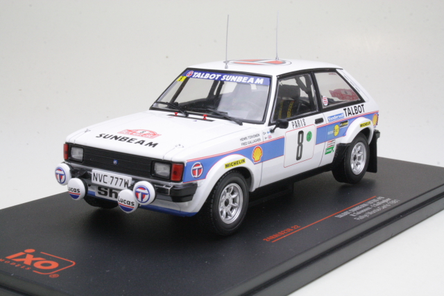 Talbot Sunbeam Lotus, Monte Carlo 1981, H.Toivonen, no.8 - Sulje napsauttamalla kuva