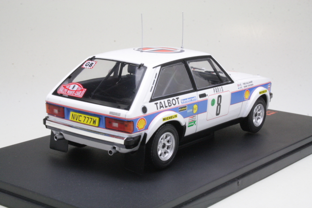 Talbot Sunbeam Lotus, Monte Carlo 1981, H.Toivonen, no.8