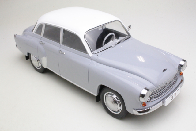 Wartburg 311 1959, grey/white