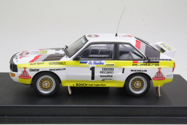 Audi Sport Quattro, Sweden 1985, S.Blomqvist, no.1