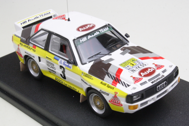 Audi Sport Quattro, Sweden 1985, H.Mikkola, no.3