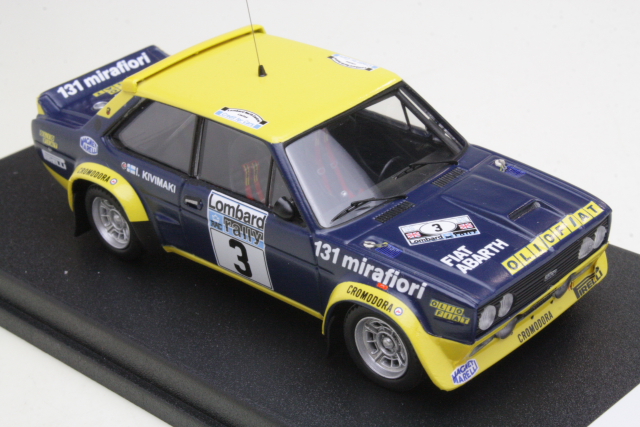 Fiat 131 Abarth, RAC 1976, M.Alen, no.3