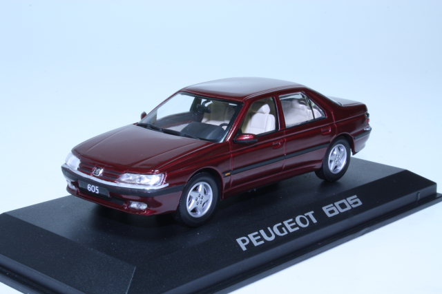 Peugeot 605 1998, dark red