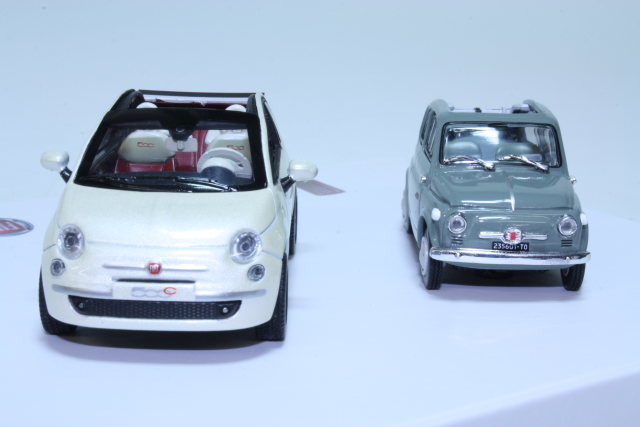 Fiat 500 set 2, 500 1957 & 500C 2009