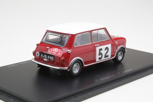 Mini Cooper S, 1st. Monte Carlo 1965, T.Mäkinen, no.52