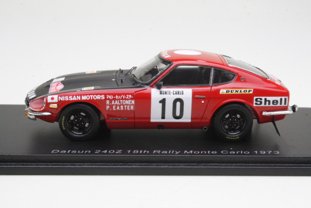 Datsun 240Z, Monte Carlo 1973, R.Aaltonen, no.10