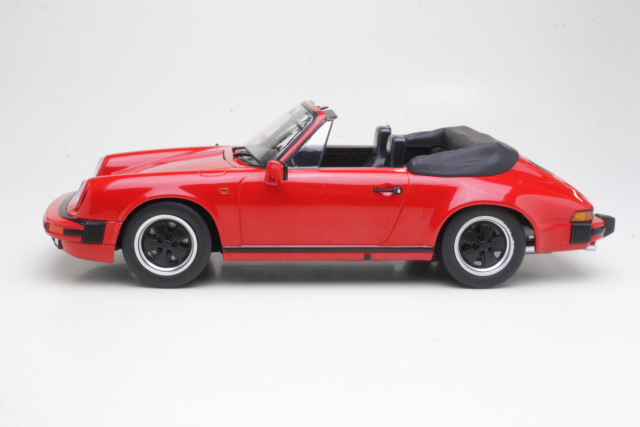 Porsche 911 SC Cabriolet 1983, red