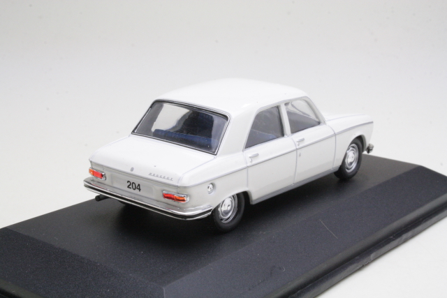 Peugeot 204 1976, valkoinen