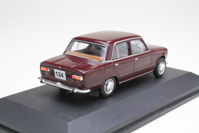 Fiat 124 1966, tummanpunainen