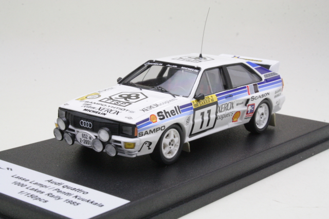 Audi Quattro, Finland 1985, L.Lampi, no.11 - Sulje napsauttamalla kuva