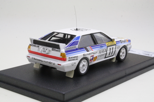 Audi Quattro, Finland 1985, L.Lampi, no.11 - Sulje napsauttamalla kuva