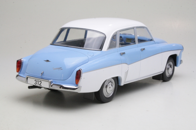 Wartburg 312 1965, blue/white