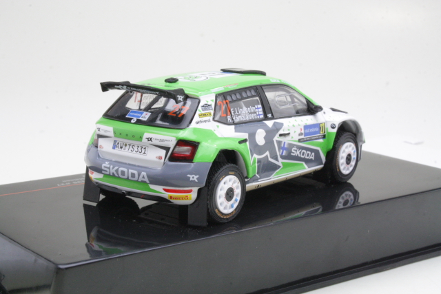 Skoda Fabia Rally2 EVO, Estonia 2022, E.Lindholm, no.27