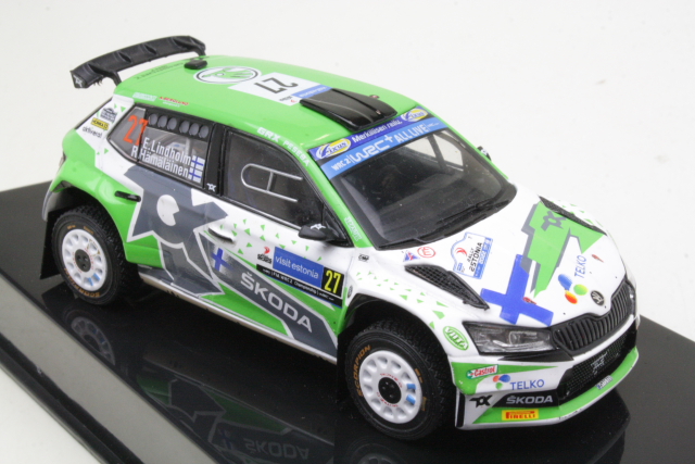 Skoda Fabia Rally2 EVO, Estonia 2022, E.Lindholm, no.27