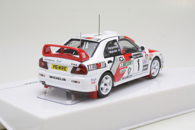 Mitsubishi Lancer Evo IV, RAC 1997, T.Mäkinen, no.1 - Sulje napsauttamalla kuva