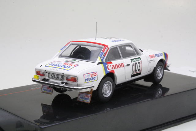 Peugeot 504 Coupe V6, Cote d Ivoire 1978, S.Lampinen, no.3