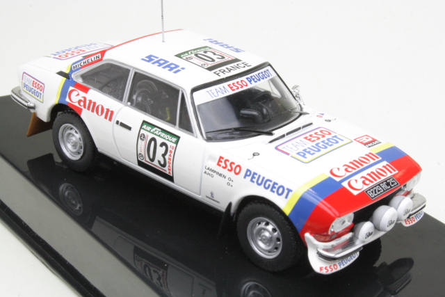Peugeot 504 Coupe V6, Cote d Ivoire 1978, S.Lampinen, no.3