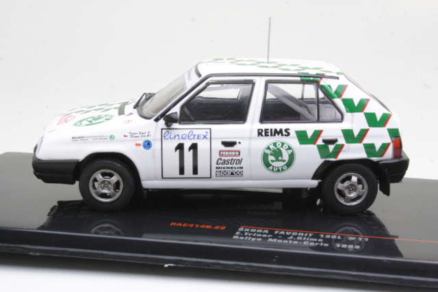 Skoda Favorit, Monte Carlo 1993, E.Triner, no.11