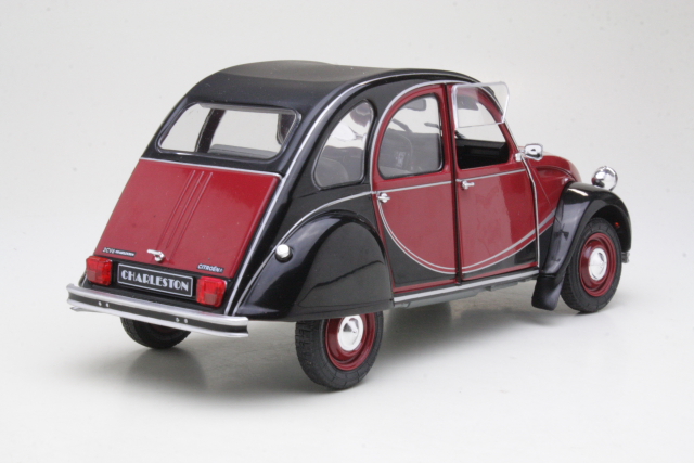 Citroen 2CV6 Charleston, punainen/musta