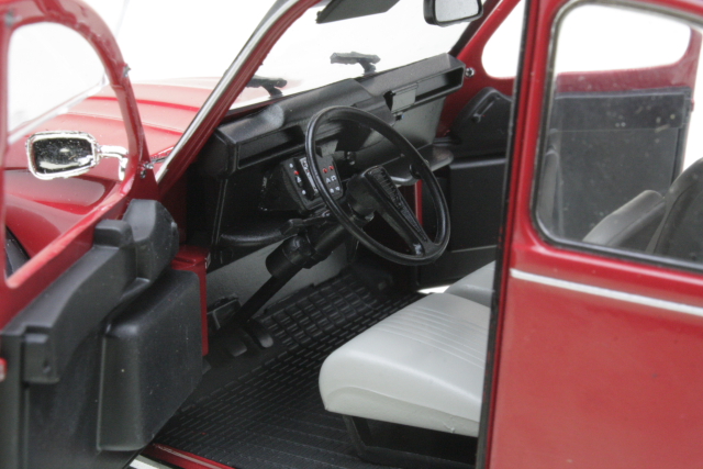 Citroen 2CV6 Charleston, punainen/musta