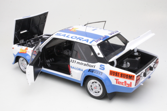 Fiat 131 Abarth, 1st. Finland 1980, M.Alen, no.1
