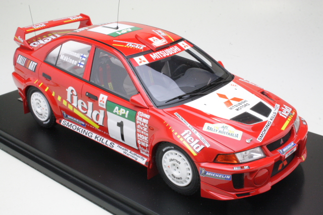 Mitsubishi Lancer Evo V, Australia 1998, T.Mäkinen, no.1 - Sulje napsauttamalla kuva