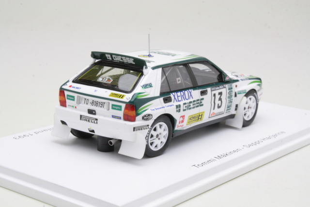 Lancia Delta HF Integrale, 4th. Finland 1993. T.Makinen, no.13