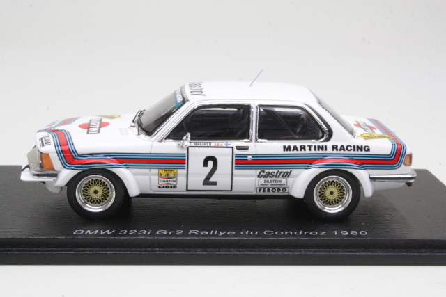 BMW 323 Gr2, Rallye du Condroz 1980, T.Mäkinen, no.2