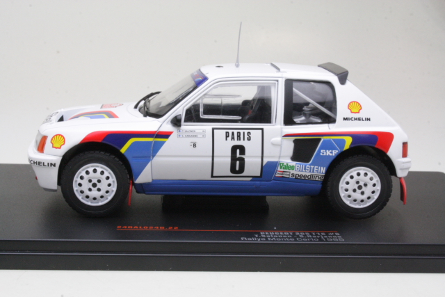 Peugeot 205 T16, Monte Carlo 1985, T.Salonen, no.6