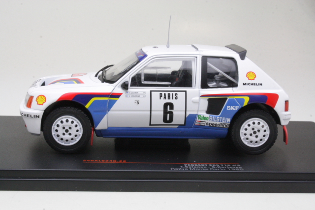 Peugeot 205 T16, Monte Carlo 1985, T.Salonen, no.6 - Sulje napsauttamalla kuva