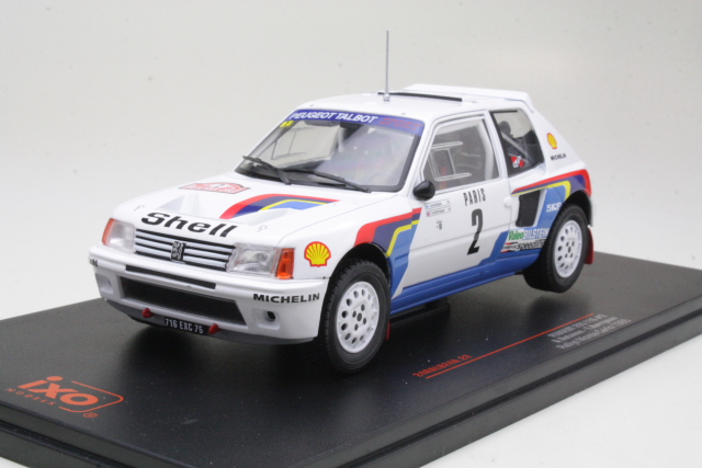 Peugeot 205 T16, Monte Carlo 1985, A.Vatanen, no.2