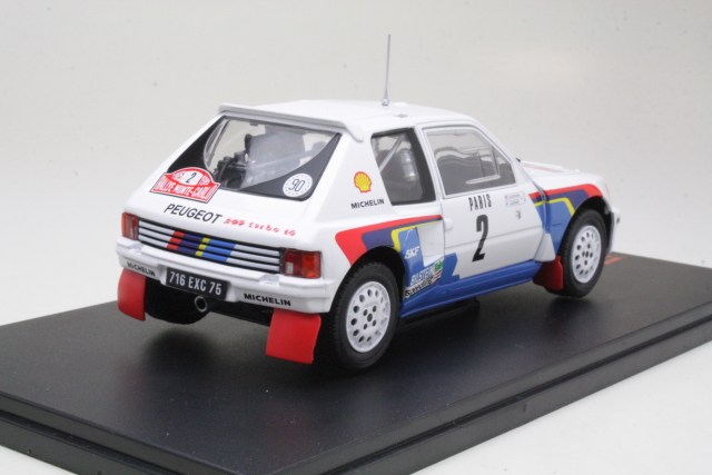Peugeot 205 T16, Monte Carlo 1985, A.Vatanen, no.2