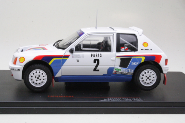 Peugeot 205 T16, Monte Carlo 1985, A.Vatanen, no.2