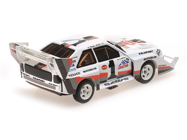 Audi Sport Quattro S1, 1st. Pikes Peak 1987, W.Rohrl, no.1