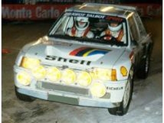 Peugeot 205 T16, Monte Carlo 1985, A.Vatanen, no.2